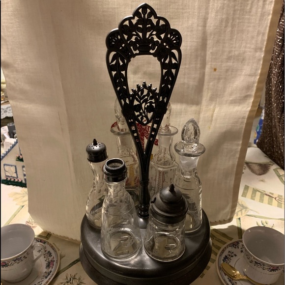 1920s Pewter Caster Set from cape cod. - Picture 2 of 6